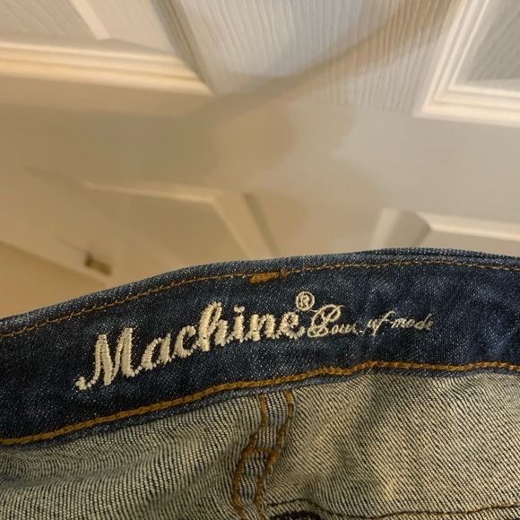 Machine Distressed Shortalls Size Large - Picture 6 of 7